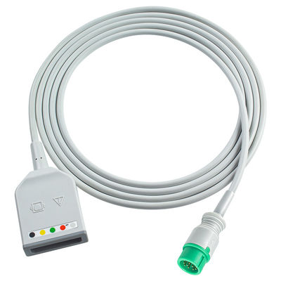 Mindray Datascope 12Pin 5Lead ECG Trunk Adapter Kabel 0010-30-42719 009-004728-00 ECG Verlengkabel