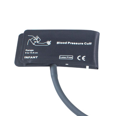 Baby NIBP manchet Blaasloze enkelbuis 9-14.8 cm Nylon manchet
