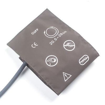 Pediatrische NIBP manchet enkelbuis 14-21,5 cm TPU manchet Bruin M1572A 989803104151