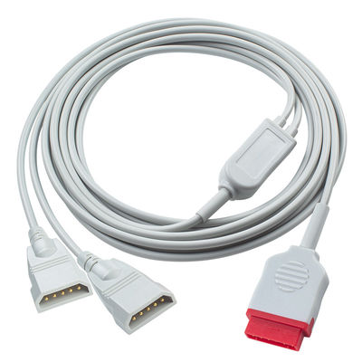 Patiënt bloeddrukmeter GE IBP kabel 11Pin tot 2x PVB 5Pin 3.5M