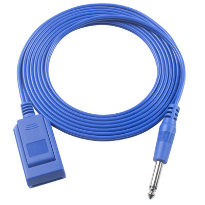 3.0M PVC elektrokirurgische wegwerppadjes ESU-kabel voor nauwkeurige chirurgische resultaten