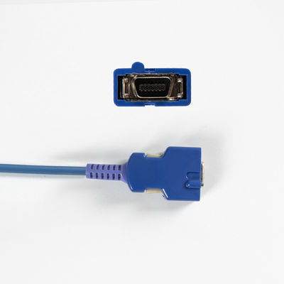 Semi-afgeronde SpO2-sensor 3M voor C-ovidien N-ellcor Pulsoximeter Kabel 100g Gewicht en DB 14-pin Purple Connector
