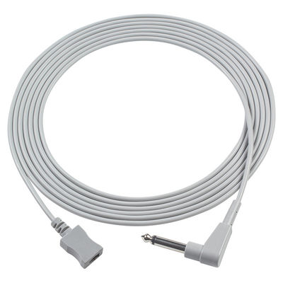 Compatibele temperatuuradapter 6.3 Mono Plug to Rectangular Dual Pin YSI400 serie