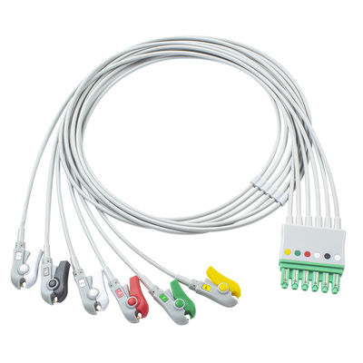 Het Looddraden 6 de Oneindigheid M540 MultiMed van Siemens Draeger MP03405 ECG van Grabber M300 van de Loodkabel plus CEI-Klem