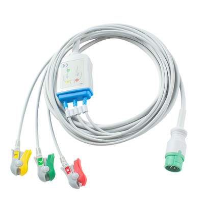 Philips EKG-kabel 5 Lead 12Pin M1975A voor volwassenen en kinderen