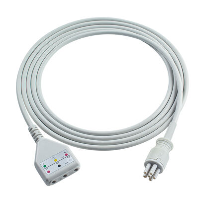 Omron > Colin 6Pin Connector 3 5Lead ECG Trunk Adapter Kabel MC039-55 ECG Verlengkabel Din Style