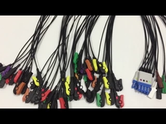 Spacelabs Radio Doorzichtige Draad het Loodkabel van 1 Meter Transparante 10 Lood ECG