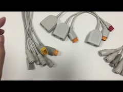 GE Marquette 	IBP-Kabel van de de Omvormeruitbreiding van Adapterkabel 2005772-001 2103966-001 11pin de Dubbele